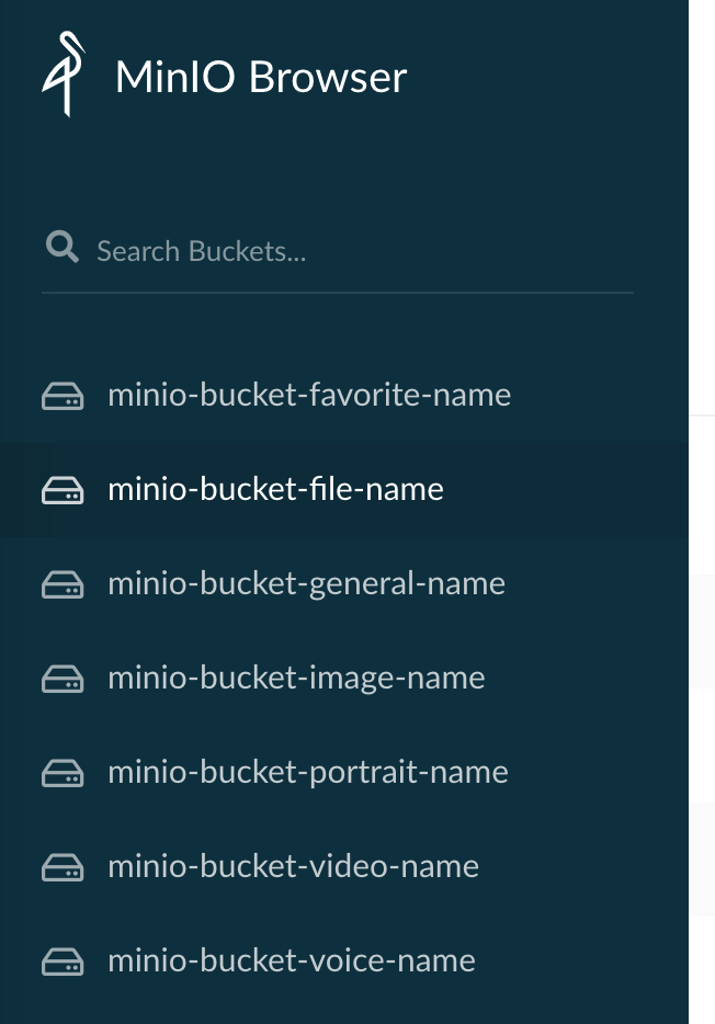 minio-bucket